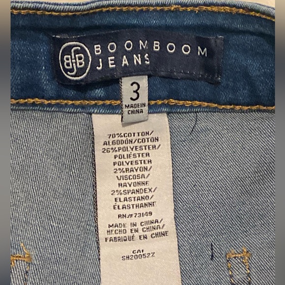Boom Boom Super Hi-Rise Jeans Shorts, Highwaisted Denim Shorts, size 3 - Picture 10 of 16